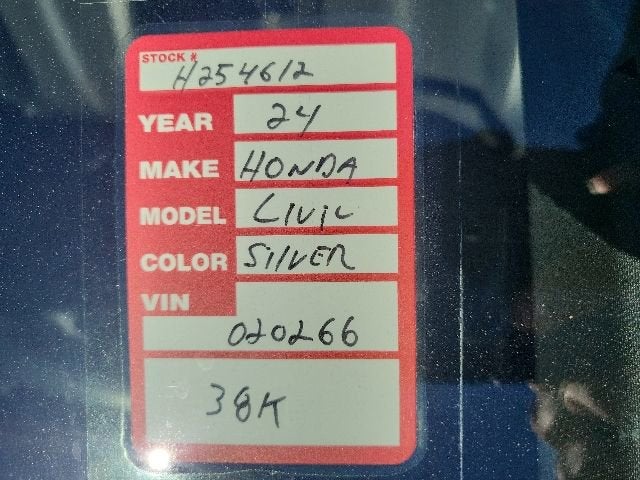 2024 Honda Civic Sport CVT