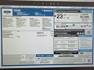 2024 Ford Edge SEL AWD