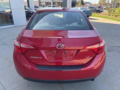 2017 Toyota Corolla LE CVT