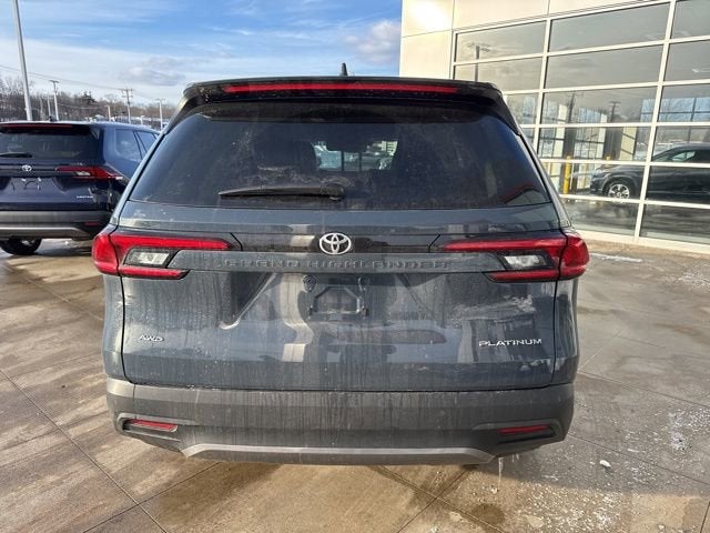 2025 Toyota Grand Highlander Platinum AWD