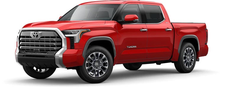 2022 Toyota Tundra Limited in Supersonic Red | Balise Toyota in West Springfield MA